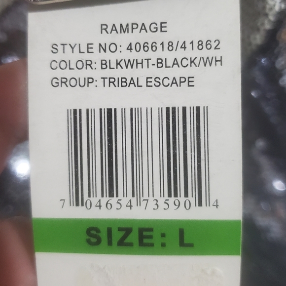 Rampage Sz L BNWT Sequin Skirt - Picture 7 of 13